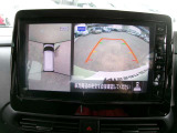 アラウンドビューモニター!空から見下ろしているかのような映像を映し出します。駐車時には安心ですよね♪