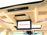 【電動後席モニター】JBLサウンド専用!電動開閉後席フリップダウンモニターです。5.1chサウンド対応、17スピーカーの専用音響システムとなり、人気の装備になります。