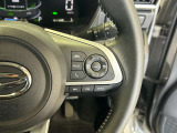 前方の車との車間を設定し、スピードを上げたり緩めたりを自動で行ってくれる追尾式の「レーダークルーズ」。上級装備の一つです!高級車にしかつかない嬉しい機能です。