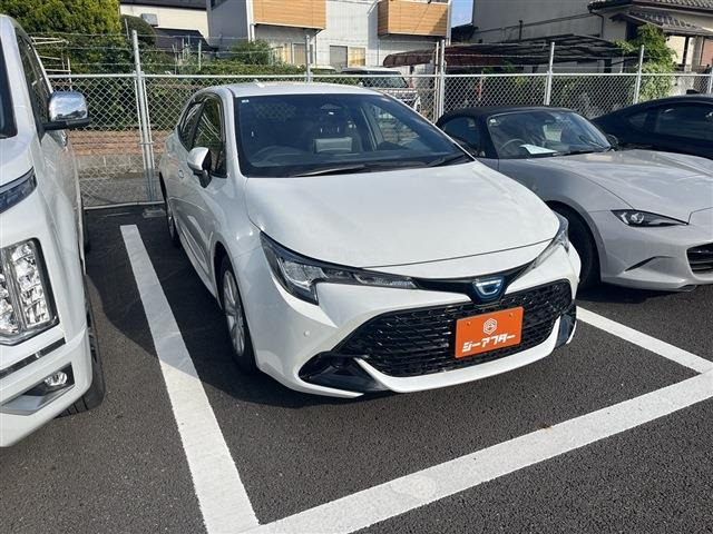 カローラスポーツ 1.8 ハイブリッド G 禁煙車 純正10.5インチナビ フルセグTV