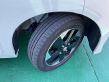 タイヤサイズは155/65R14純正アルミホイール付き!(夏タイヤ装着)冬タイヤ、ホイール注文も承っております☆