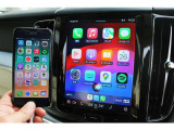 AppleCarPlay・AndroidAutoを装備していますので、iPhoneを充電しながら大画面9インチタッチスクリーンで操作可能です。