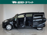 両側パワースライドドア付きだから、狭い駐車スペースなどでの 乗り降りラクラク!小さなお子さまのいるご家庭には嬉しい装備。