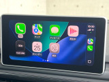 ●Apple Car Play:スマホとの有線接続で、ナビ・オーディオ再生などスマホのアプリ機能が画面でも使える便利機能です!