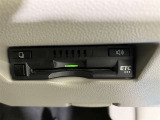 ETC車載器付きです。高速道路の料金所もスムーズに通過できます。