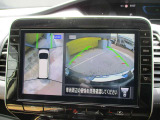 360度廻りを見渡せるアラウンドビューモニター搭載です。