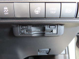 ETC車載器付きです。高速道路の料金所もスムーズに通過できます。