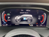 ディスプレイに車両情報や設定が表示可能です。