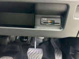今では必需品のETCもパネルデザインにフィットするビルトインタイプなので、見た目もスッキリとしています