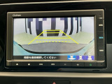 バックカメラ付きで後方の確認も安心です!スムーズな駐車・車庫入れをサポートいたします!