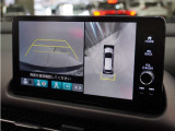 ◆全周囲カメラシステム◆運転席から見えにくい後方などをナビ画面で確認でき運転を支援するシステムです!