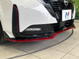 【NISMOエアロ】人気のNISMOエアロを装備!クルマの外観がよりスタイリッシュになり、街中で存在感あふれる1台に♪将来買い替える時にもリセールに影響しやすく、価値ある人気の装備です!