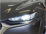 【LEDヘッドライト】省電力で長寿命の明るく運転しやすいLEDヘッドランプです。明るく照らすので暗い夜道からお客様を守ってくれます。お近くの広島マツダまでお越しください。