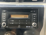 純正のCDラジオが付いています