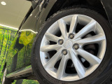 【純正14インチアルミホイール】外観にマッチした純正アルミホイールを装着しております。各種社外アルミホイールや、スタッドレスタイヤも取扱いしております。是非ご相談ください♪