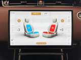 【シートヒーター&クーラー】フロントシートに3段階調節が可能なシートヒーター&クーラーが内蔵されております。季節を問わず重宝するオプション装備です。