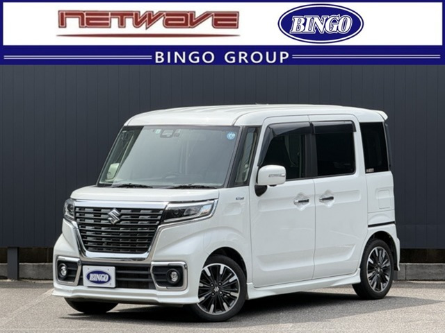 スペーシアカスタム ハイブリッド(HYBRID)  XSターボ 全方位カメラ ヘッドアップディ...