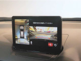 360度ビューモニターです。前後左右の安全を確認できます。