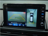◆全周囲カメラシステム◆運転席から見えにくい後方などをナビ画面で確認でき運転を支援するシステムです!