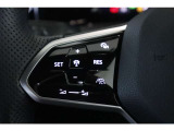 《ACC》アダプティブクルーズコントロール(全車速追従機能付)は30-160km/hまで設定可能です。
