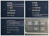 各種安全装備や運転支援機能が充実しております♪
