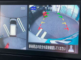 アラウンドビューモニター付きで車庫入れも安心