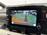 バックモニター装備!駐車時等に活躍♪ ガイドライン付きで、自信が無くても O.K♪ 一度体験すると、無くてはならないものですよ☆