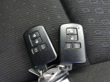 スマートキー2本付き!キーをポケットやカバンに入れておくだけでドアの施錠・開錠やエンジンスタートの操作が簡単です!