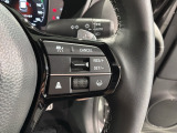 クルーズコントロールを装備しています。高速道路などで一定の速度で走ってくれるので運転が楽ですよ!速度を設定できますので、スピードの出しすぎにも注意できます。