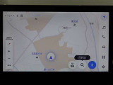 純正ナビを装備。タッチパネル式で使いやすく、お出かけもラクラクです。