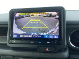 バックモニター付きで、車庫入れやバック時の後方確認をサポート。