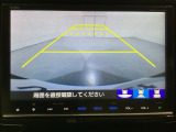 バックでの車庫入れも安心です! リアカメラが付いているバックモニター付のナビを装備しております。操作線もついており距離感も画面から確認できます。