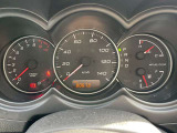 大きくて見やすいスピードメーターです。