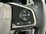 アクセルから足を離しても設定したスピードを保ち走行し、高速道路での疲労軽減に役立つクルーズコントロール付きです!