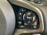 ハンドルにHondaセンシング系のクルーズコントロールやレーンキープアシストなどのスイッチが装備されています。ハンドルから手を離さず安全に操作できます。
