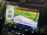 【パノラミックビューモニター】専用のカメラにより、上から見下ろしたような視点で360度クルマの周囲を確認することができます☆死角部分も確認しやすく、狭い場所での切り返しや駐車もスムーズに行えます。