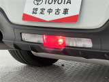 バックフォグは悪天候時の夜間に、後続車に自車位置をアピールするために使用します!