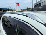 ルーフレール付き。キャリアを取り付けるとキャンプやスキーへのお出かけにも便利です