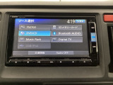 フルセグTVやDVD、ミュージックサーバー等オーディオ機能も充実しています。