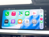 ●Apple Car Play:スマホとの有線接続で、ナビ・オーディオ再生などスマホのアプリ機能が画面でも使える便利機能です!
