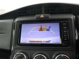 バックカメラ付きで車庫入れも安心です。