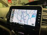 純正大画面ナビです。フルセグTVやBluetoothなど機能も充実しています。