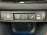 シートヒーター付きです!スイッチを押せば数秒で座面と背もたれが暖かくなり、寒い時期には嬉しい装備です!