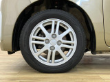 アルミホイールで足元もおしゃれ♪
