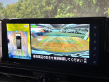 【アラウンドビューモニター】専用のカメラにより、上から見下ろしたような視点で360度クルマの周囲を確認することができます☆死角部分も確認しやすく、狭い場所での切り返しや駐車もスムーズに行えます。