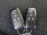 キーフリーシステム搭載!スマートキー2本付き!キーをポケットやカバンに入れておくだけでドアの施錠・開錠やエンジンスタートの操作が簡単です!