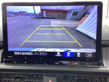 便利な3ビュー切り替え、ガイド線表示付きのバックカメラです。後退時、後方の視界をサポートします