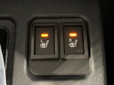 【シートヒーター】寒い日に重宝するシートヒーター!エアコンより早く温まってくれるので寒がりの人も安心ですね♪エアコンの温風は乾燥するから苦手、という方にもをおすすめです。