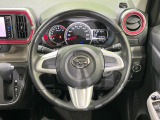 ステアリングも使用感が少なく、きれいな状態となっております♪