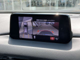 360&deg;モニター付き!コーナーセンサーと連動して運転を快適にサポート!